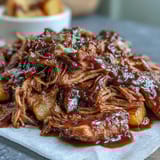 Honey Peach BBQ Pulled Pork