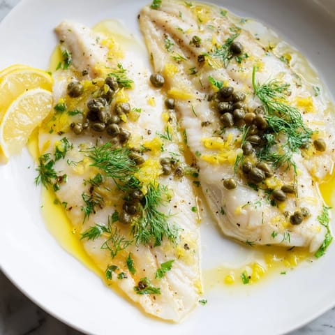 Simple Lemon-Herb Tilapia Capers