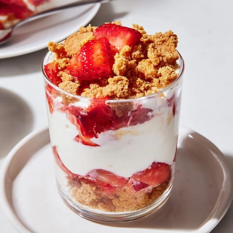 Strawberry Cheesecake Parfait Cups