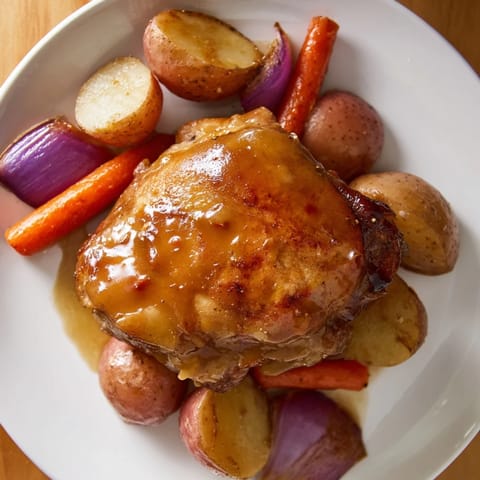 Maple Dijon Chicken Thighs