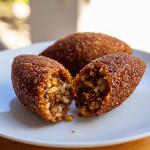 Lebanese Kibbeh Classic Dish