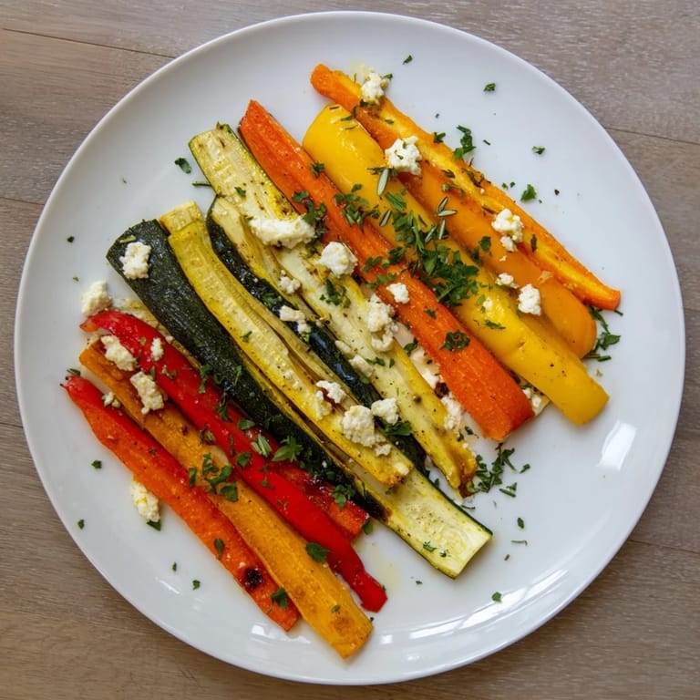 Vibrant Christmas Sleigh Veggie Rails, displaying roasted carrots, peppers, and zucchini, ready to serve and enjoy.