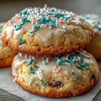 Bright lemon sugar cookies with pastel glaze, perfect for spring celebrations and Easter dessert tables.